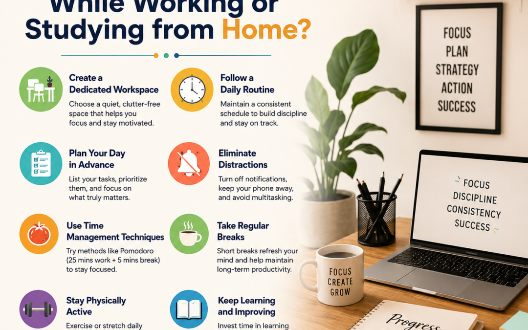 Ekishaa : How to Stay Productive While Working or Studying from Home?